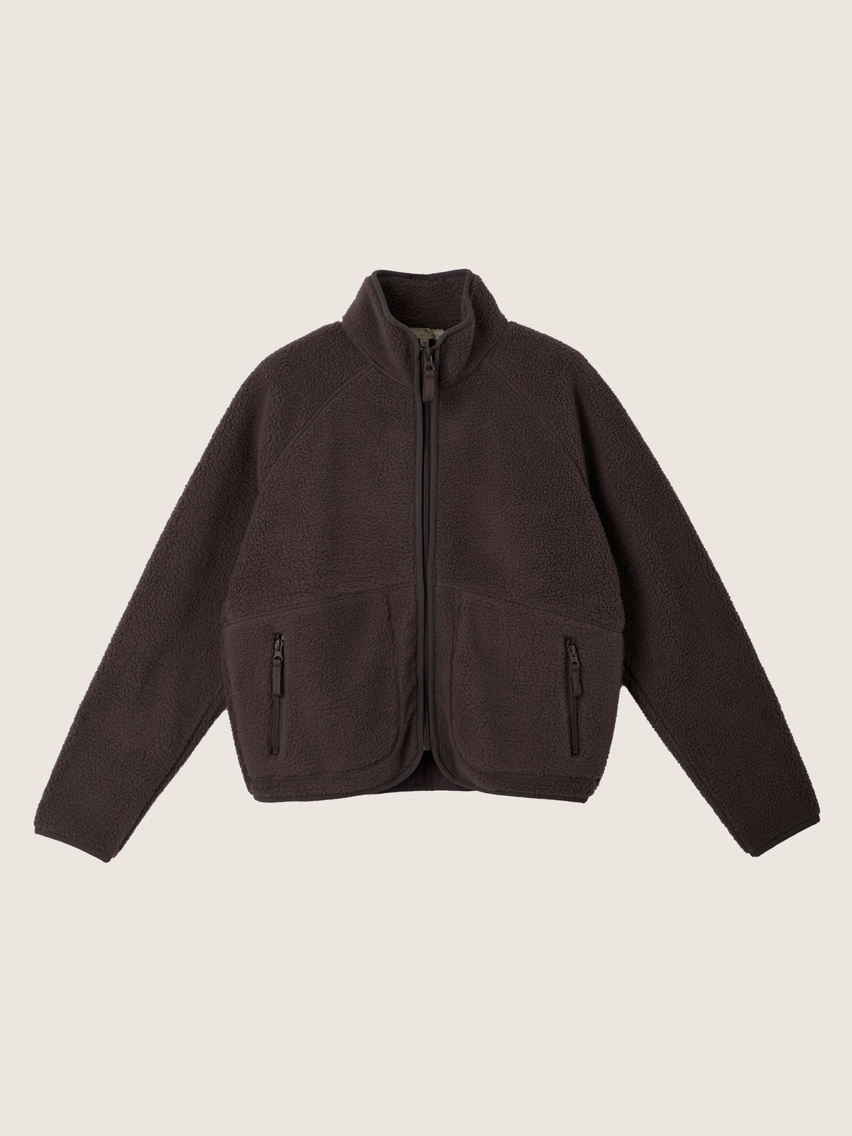 MONK & LOU - Noah High Pile Fleece Zip Jacket - 