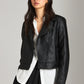 MONK & LOU - Declan Vegan Leather Jacket - 