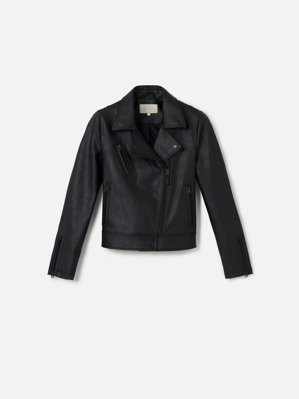 MONK & LOU - Declan Vegan Leather Jacket - 