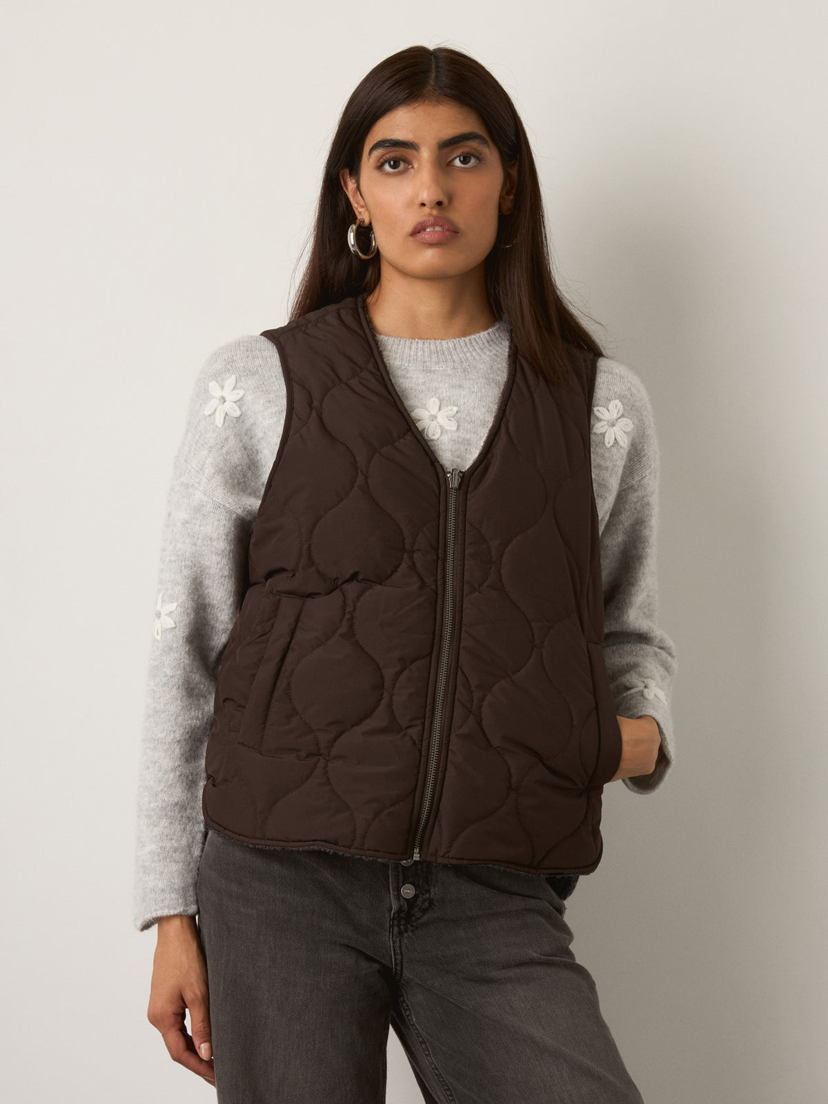 MONK & LOU - Rowyn Reversible Vest - 