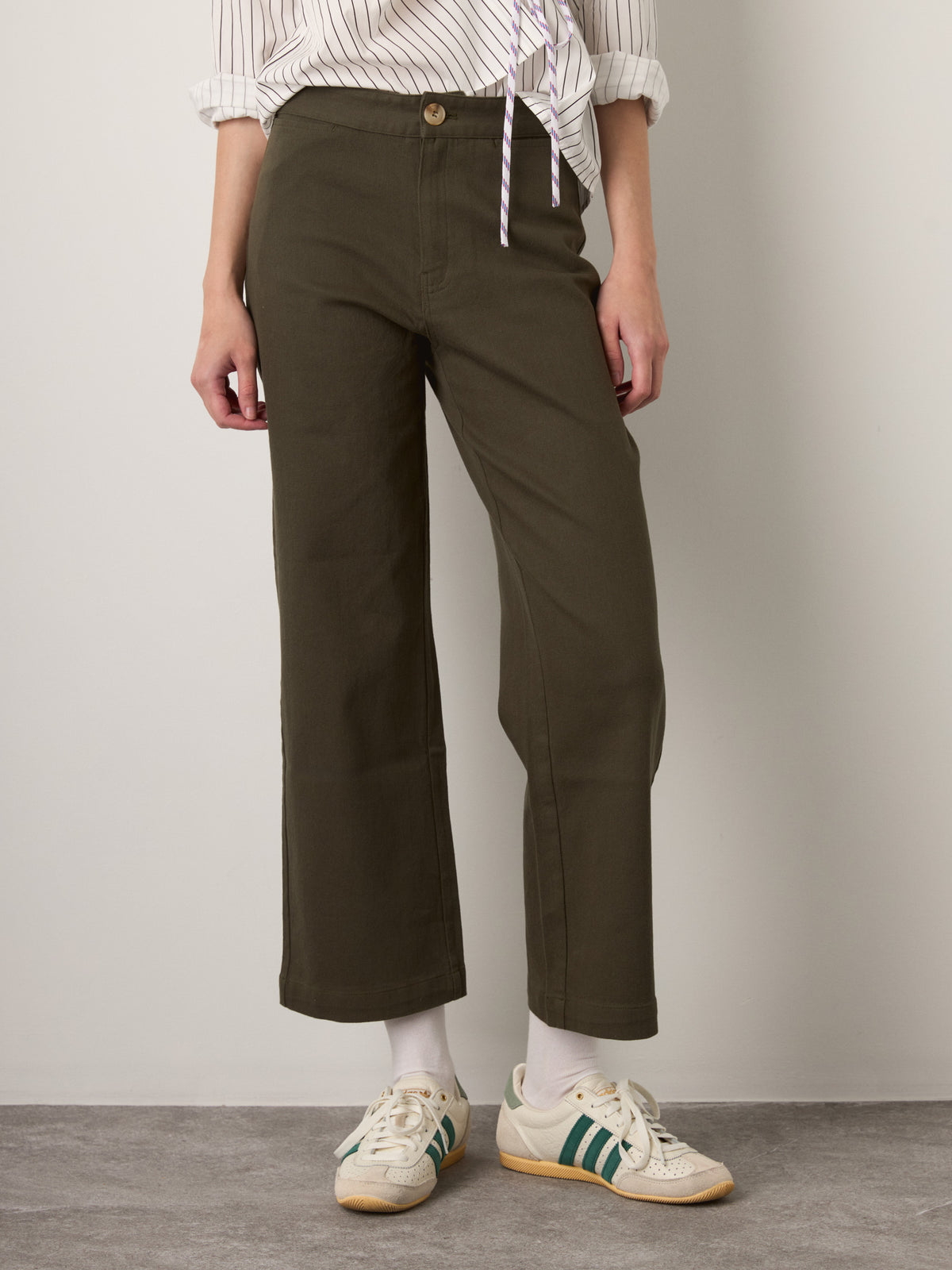 MONK & LOU - Scottie Wide Leg Pants - 