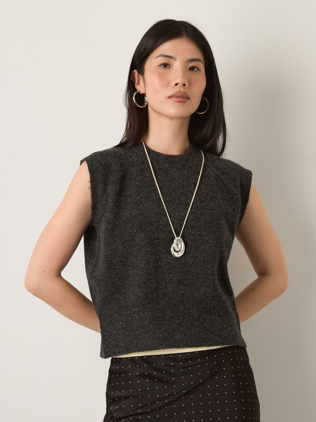 MONK & LOU - Yana Crew Vest - 