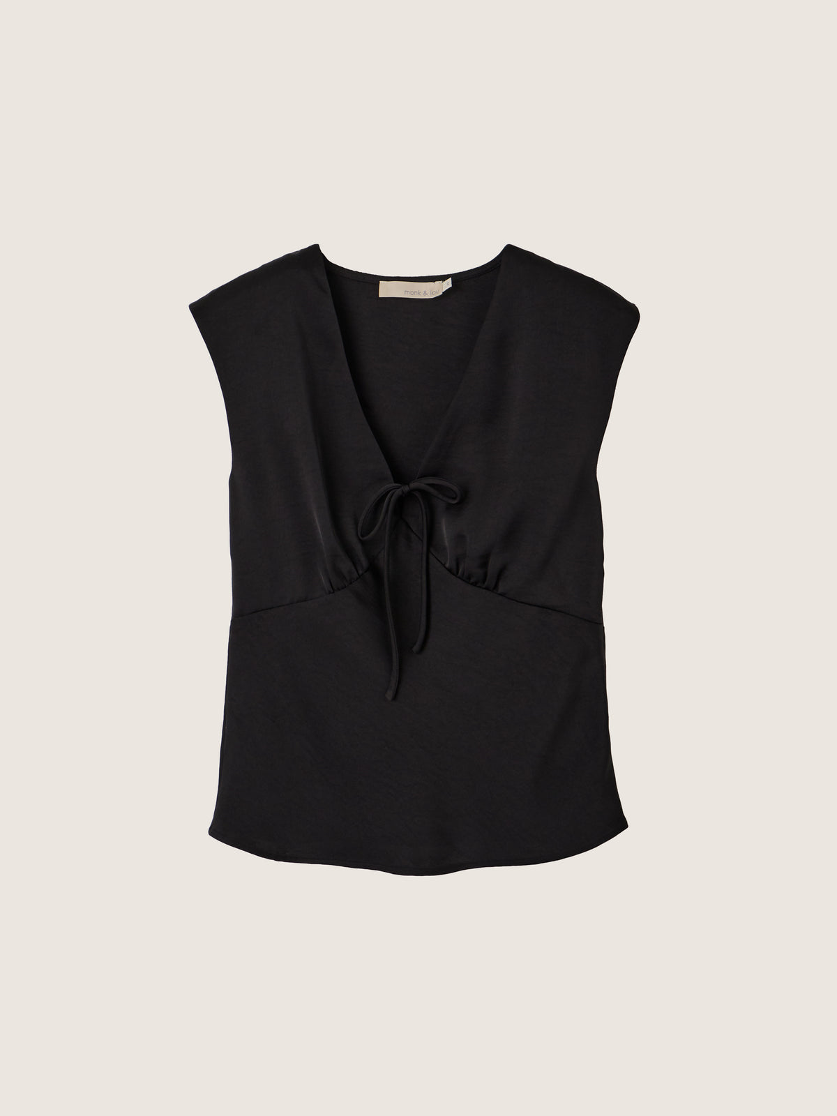 MONK & LOU - Zinnia Shell Tie Top - 