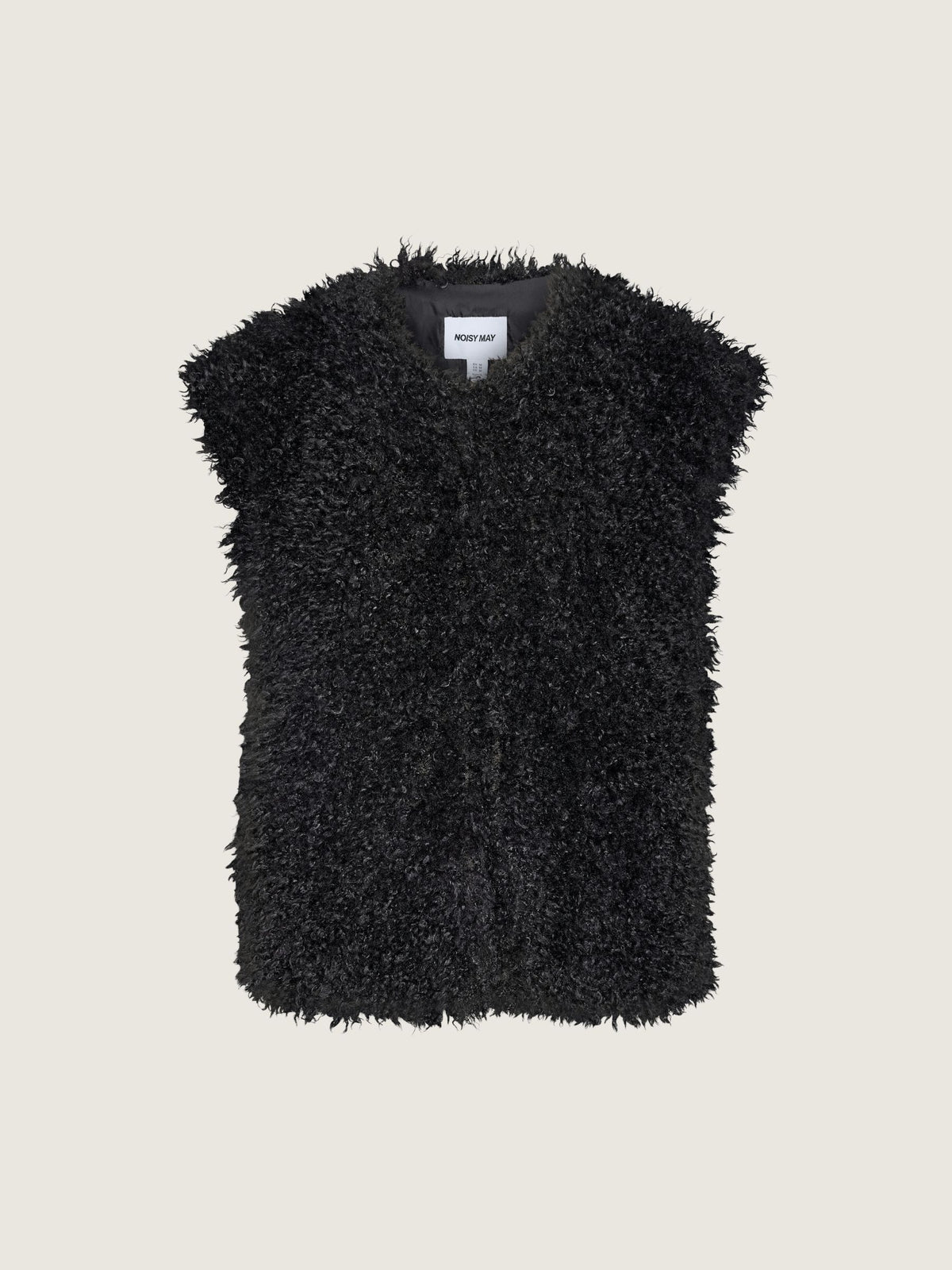 NOISY MAY - Isabelle Faux Fur Vest - 