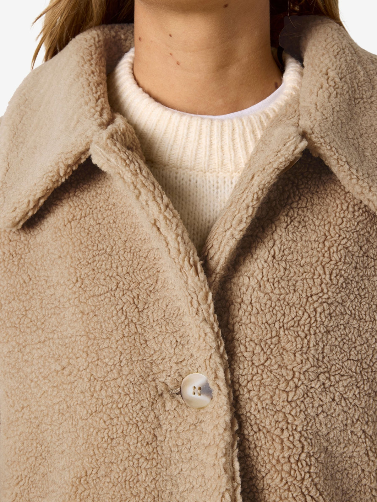 NOISY MAY - Nati Teddy Coat - 