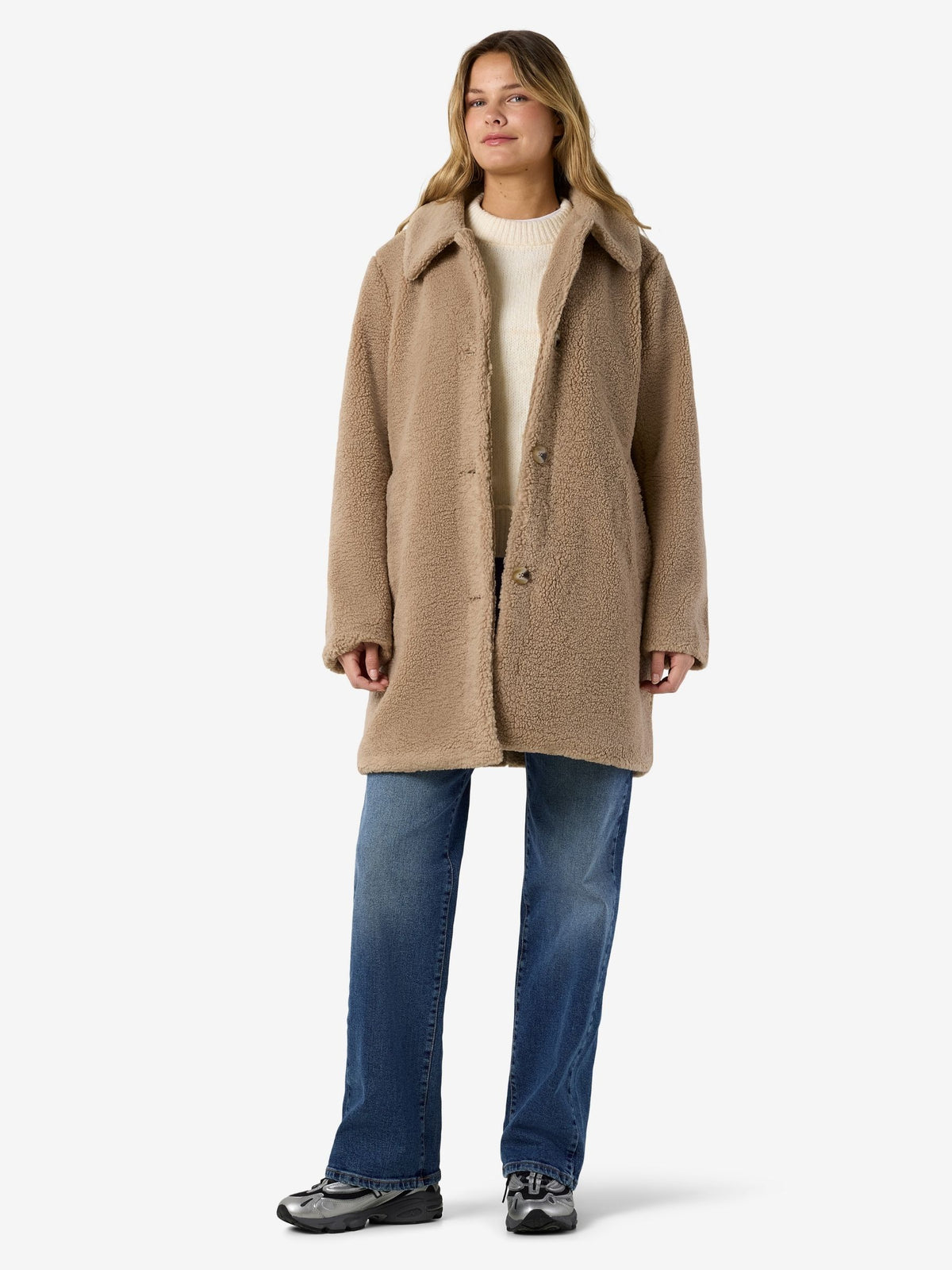 NOISY MAY - Nati Teddy Coat - 