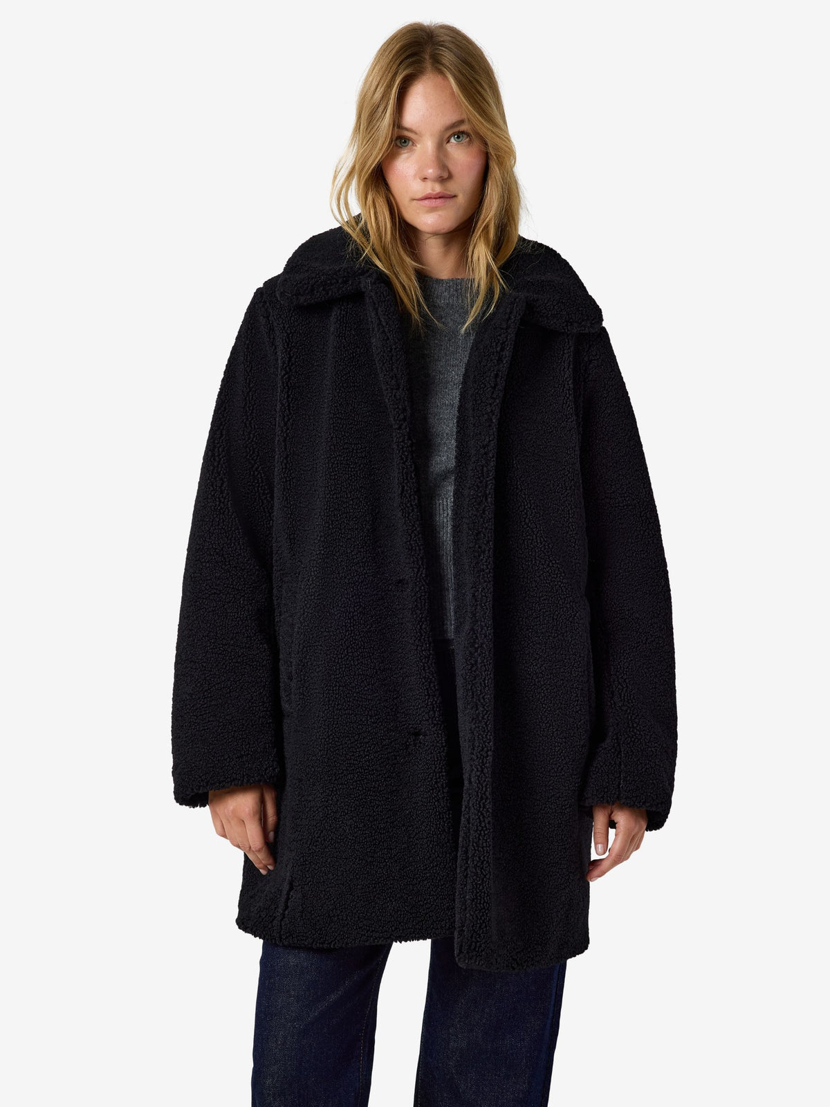 NOISY MAY - Nati Teddy Coat - 