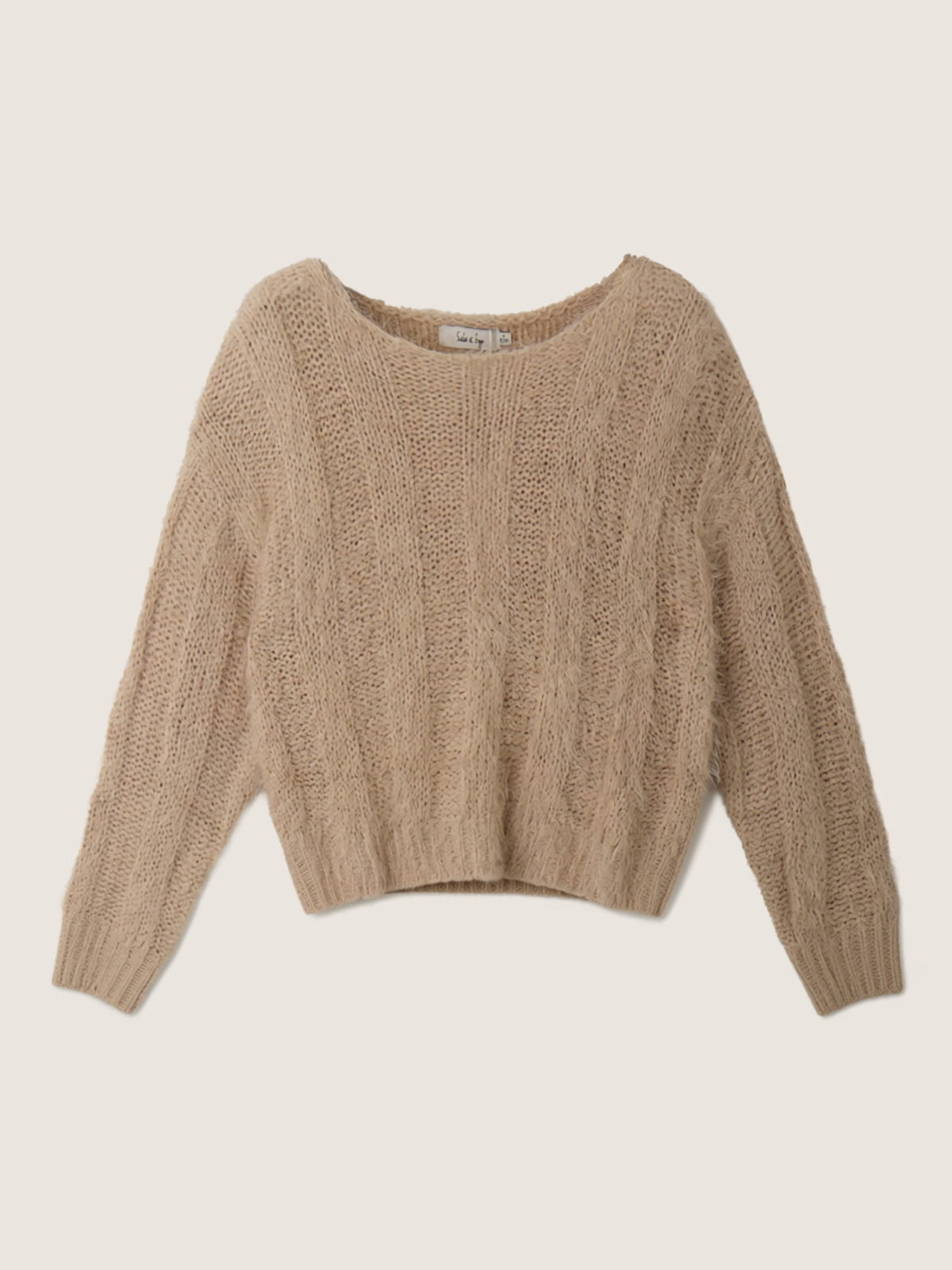 SADIE & SAGE - Kendra Fuzzy Sweater - 