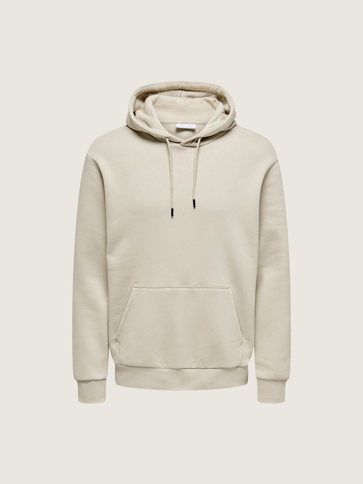 ONLY & SONS - Ceres Pullover Hoodie - Silver Lining