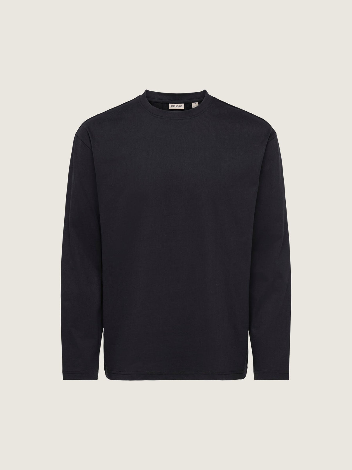ONLY & SONS - Fred Relaxed Longsleeve T-Shirt - Black