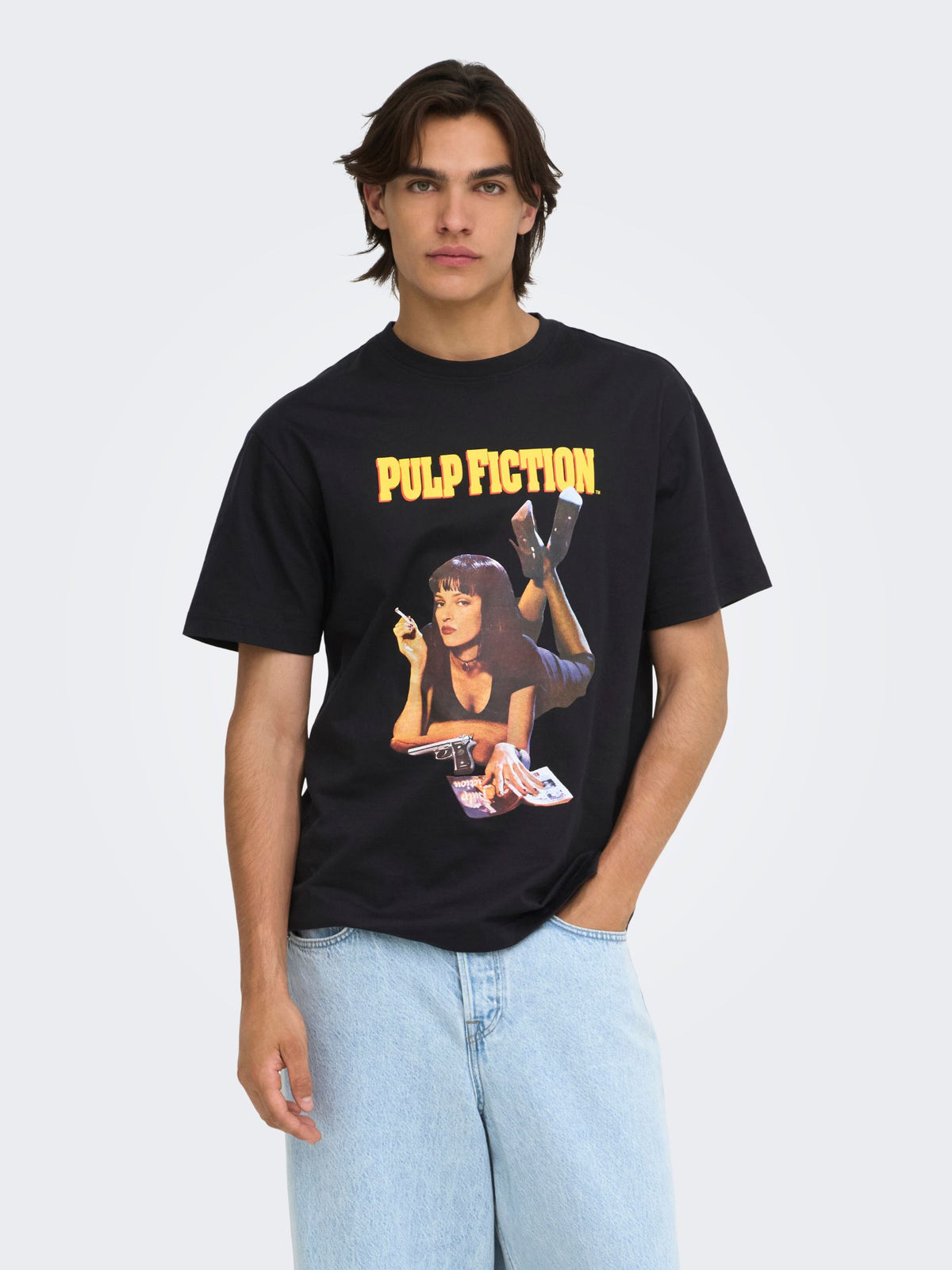 ONLY & SONS - Pulp Fiction Relaxed T-Shirt - 