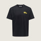ONLY & SONS - Pulp Fiction Relaxed T-Shirt - Jet Black / Yellow