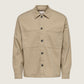 ONLY & SONS - Toby Relaxed Overshirt - Chinchilla