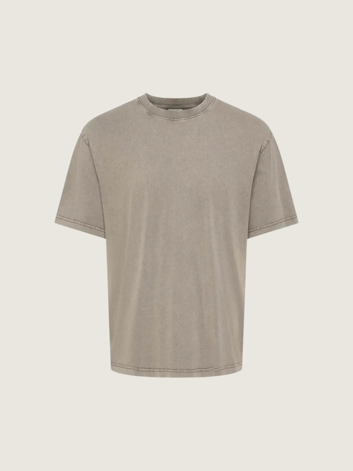 ONLY & SONS - Fred Relaxed Washed Shortsleeve T-Shirt - Tarmac