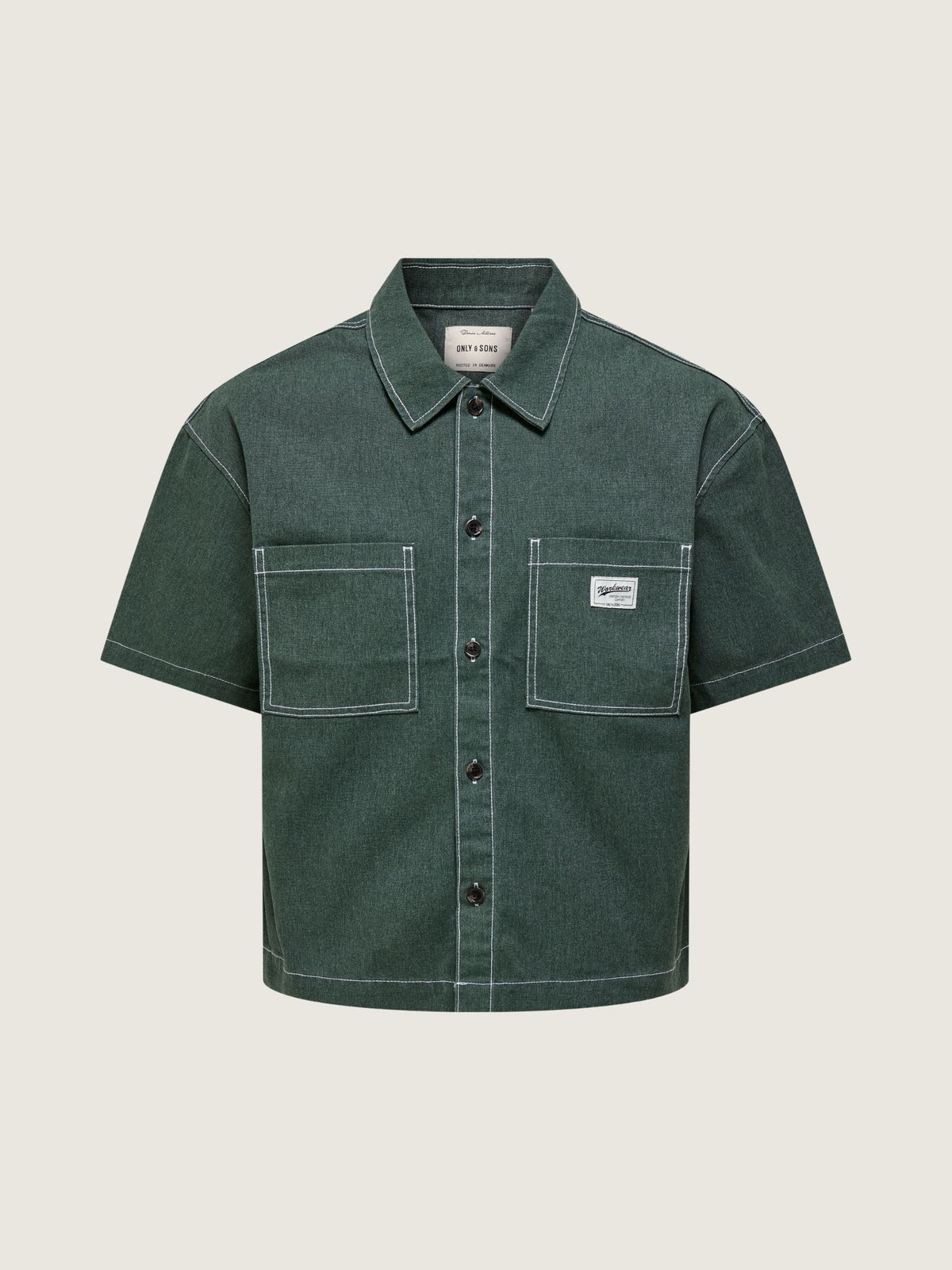 ONLY & SONS - Zealand Denim Shortsleeve Shirt - 