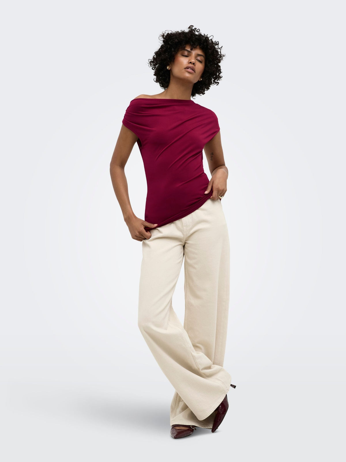 ONLY - Aria Asymmetric Top - 