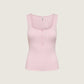 ONLY - Bree Square Neck Knit Tank Top - Pale Lilac