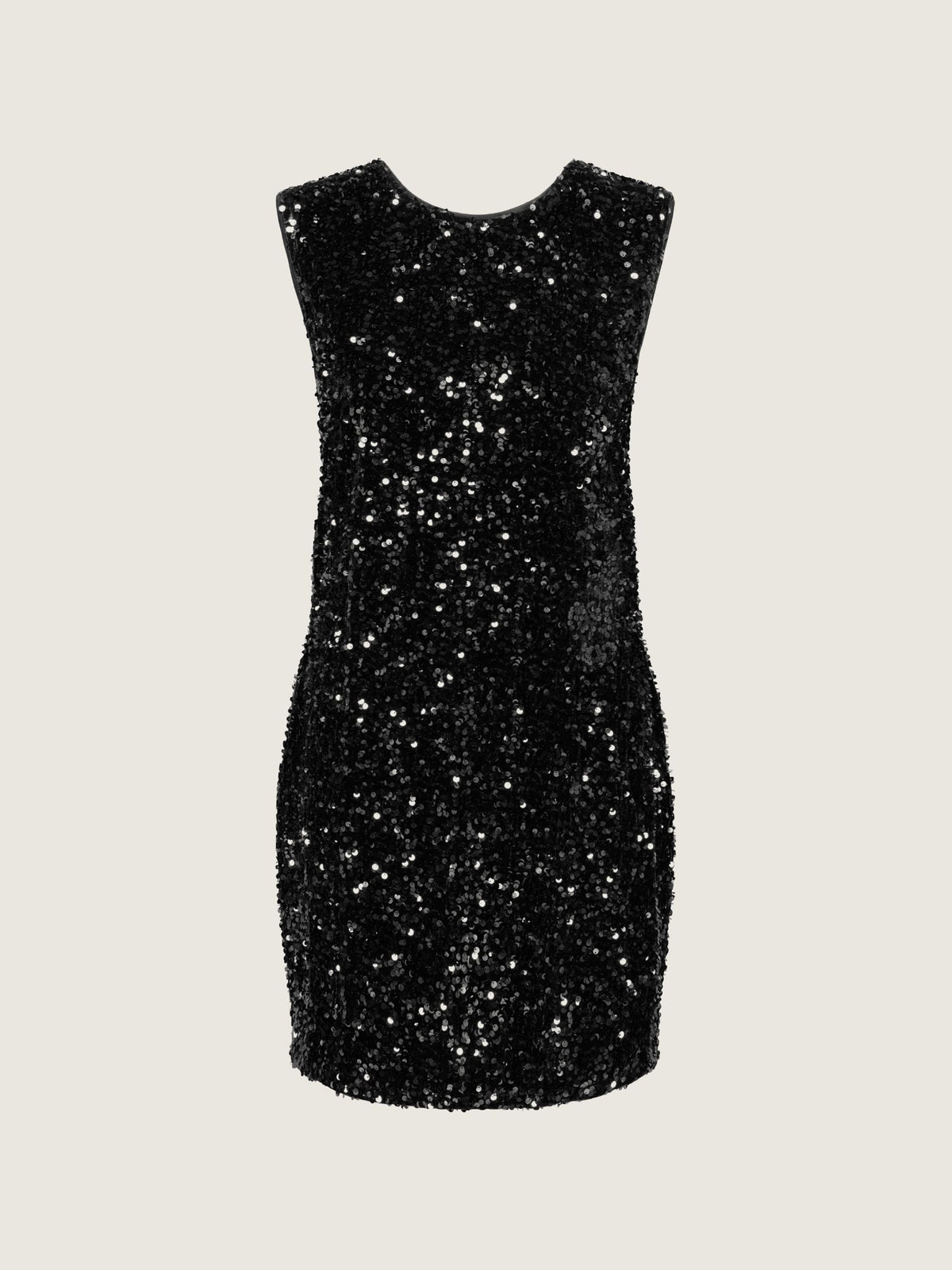 ONLY - Confidence Sequin Bow Dress - Black