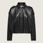 ONLY - Moon Neli Faux Leather Bomber Jacket - 