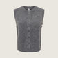 ONLY - Olivia Knit Sweater Vest - Dark Grey Melange