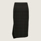 ONLY - Vanja Long Checked Skirt - 