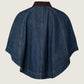 PIECES - Alex Denim Cape Jacket - 