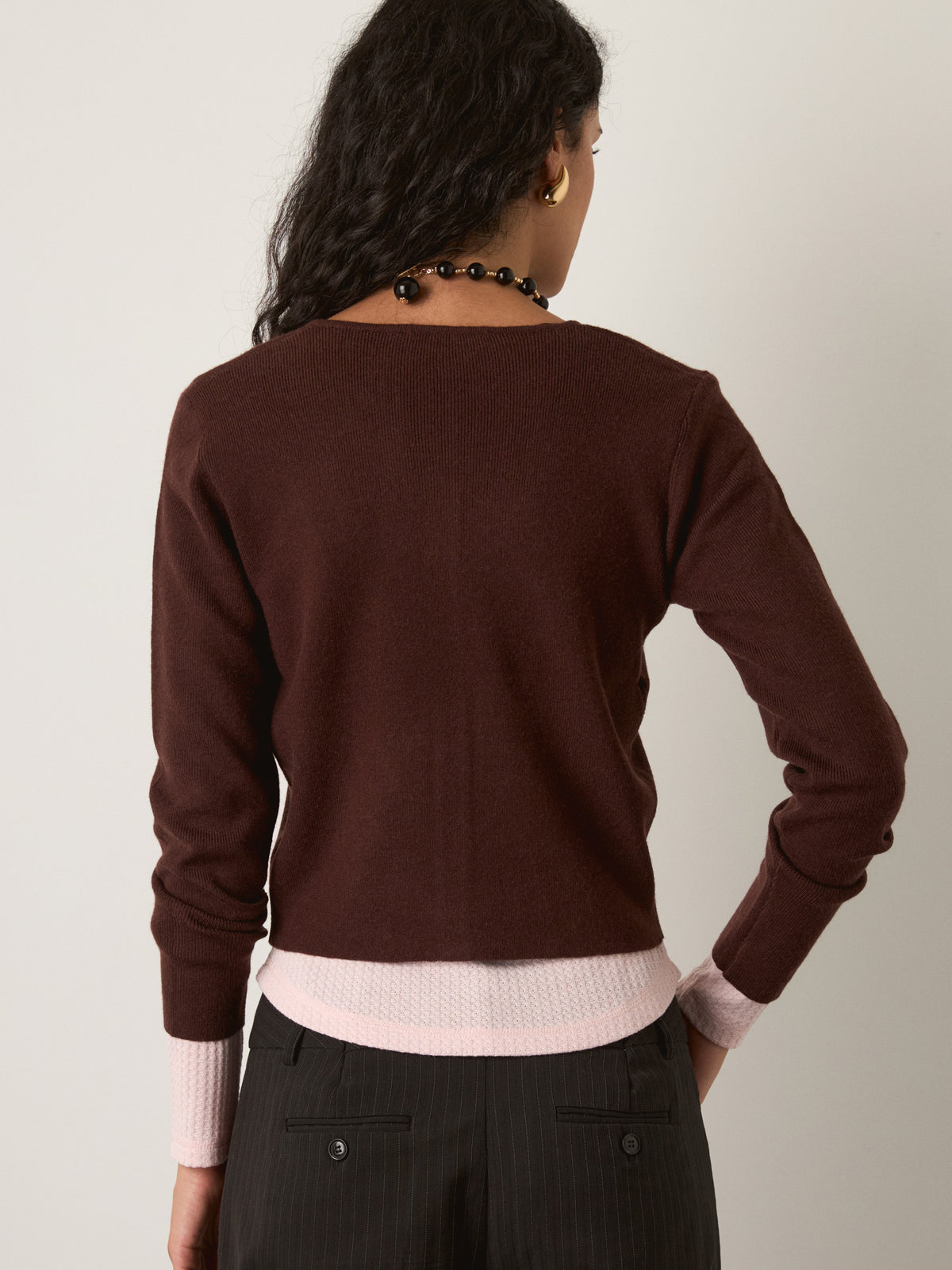 PROPAGANDA - Ace Cropped Cardigan - 