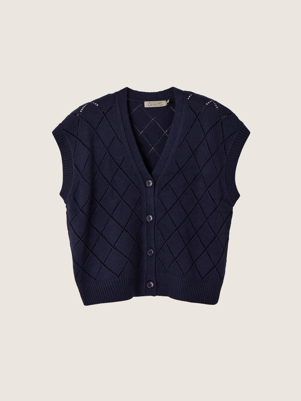 PROPAGANDA - Mazie Argyle Vest - 
