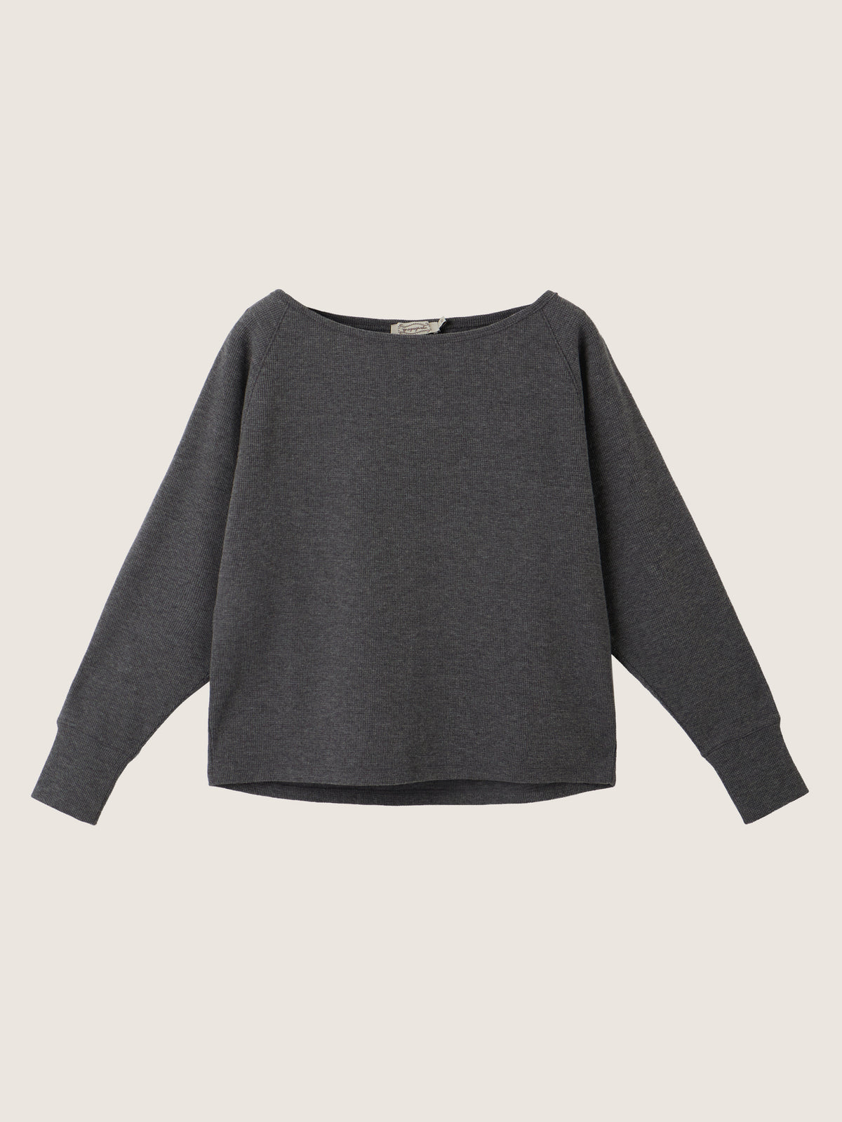 PROPAGANDA - Noa Thermal Relaxed Top - Melange Coal