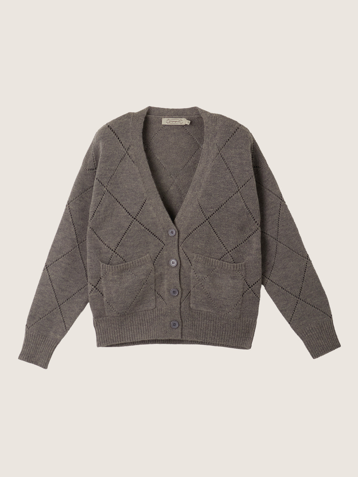 PROPAGANDA - Walden Argyle Cardigan - 