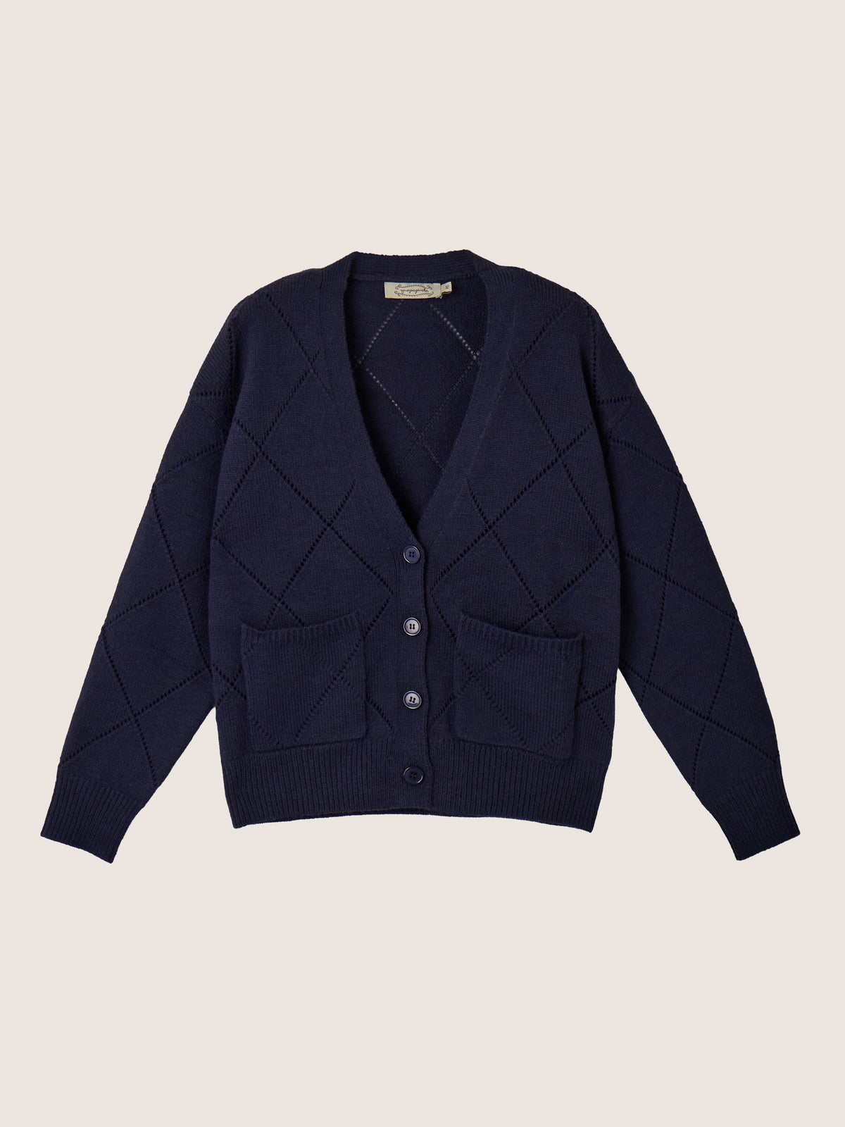 PROPAGANDA - Walden Argyle Cardigan - 