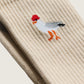 REVOLUTION - Jacquard Gull Crew Socks - 