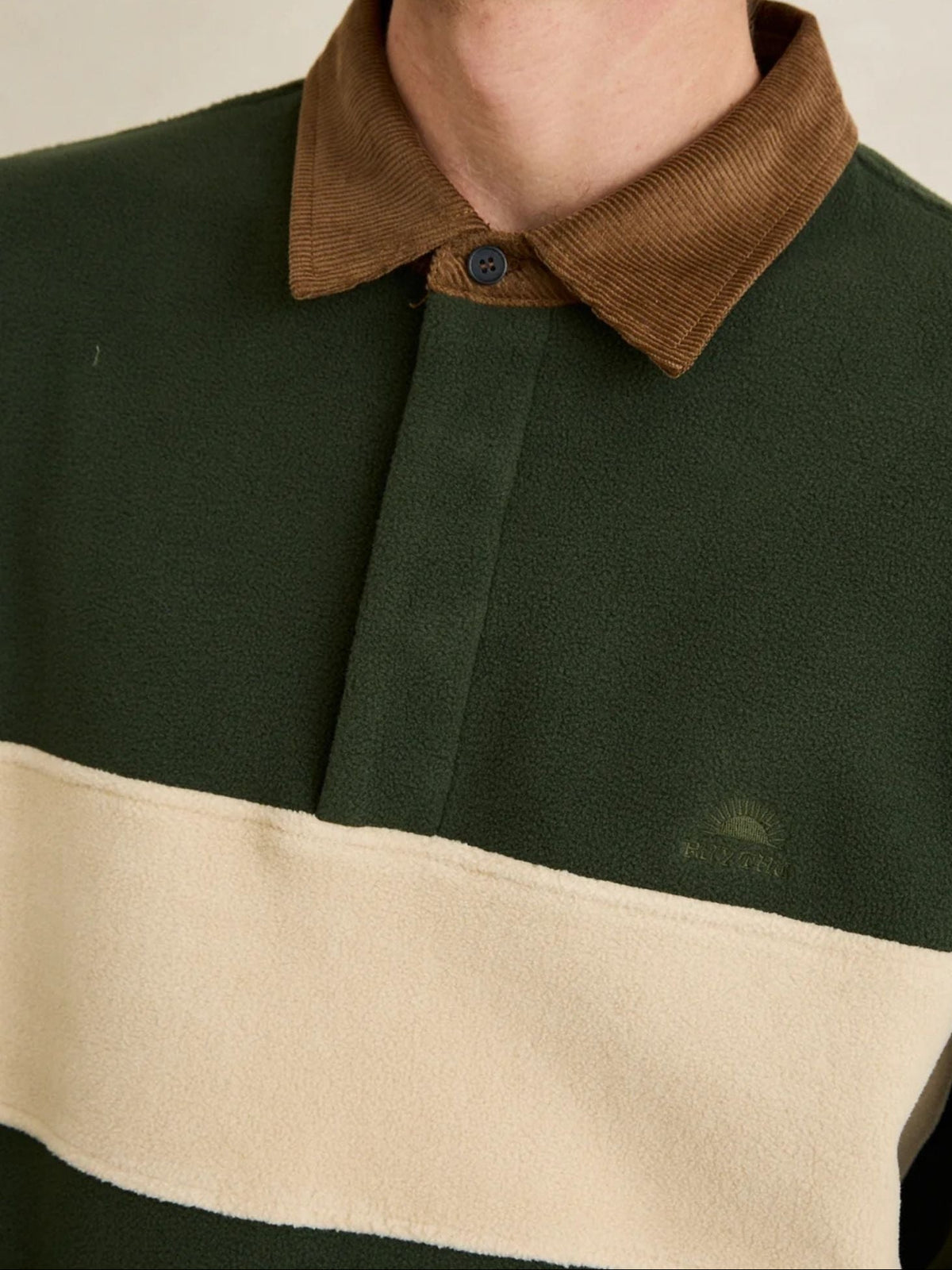 RHYTHM - Awake Polar Fleece Polo Shirt - 