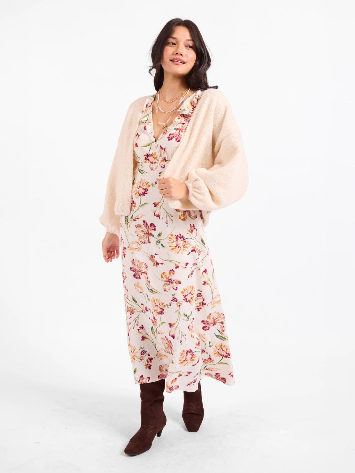 SADIE & SAGE - Marley Dolman Sleeve Cardigan - 