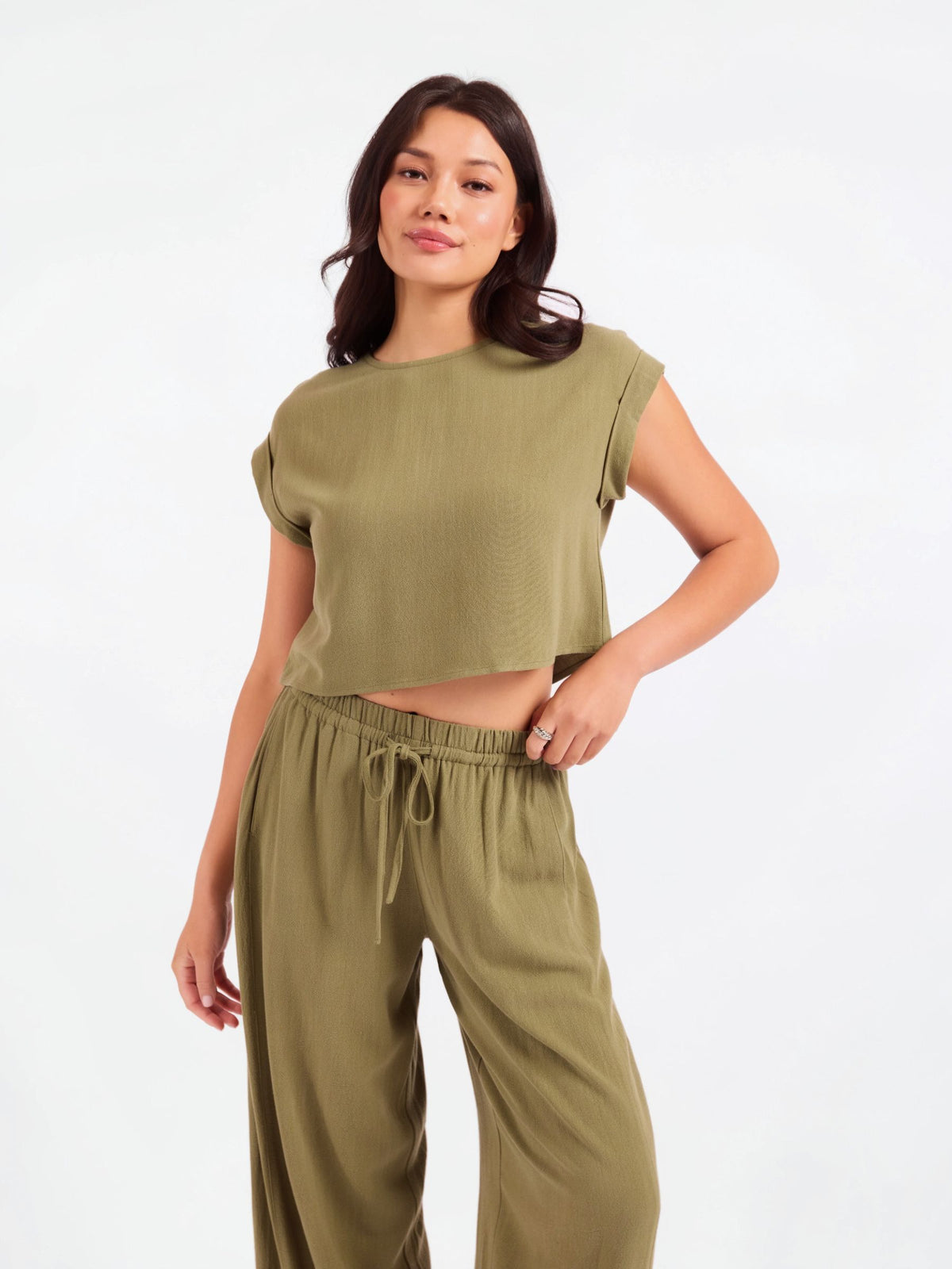 SADIE & SAGE - Sugarloaf Cuffed Top - 