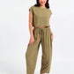 SADIE & SAGE - Sugarloaf Cuffed Top - 