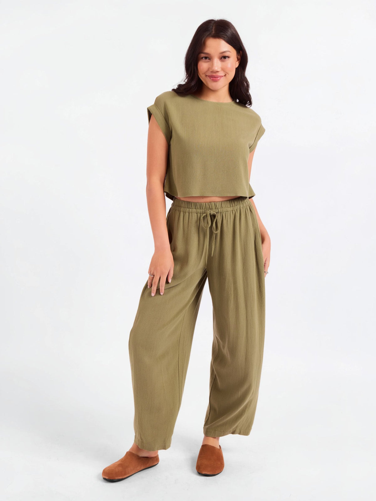 SADIE & SAGE - Sugarloaf Cuffed Top - 
