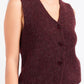 SADIE & SAGE - Warm Cider Sweater Vest - 