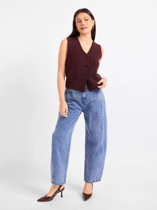 SADIE & SAGE - Warm Cider Sweater Vest - 
