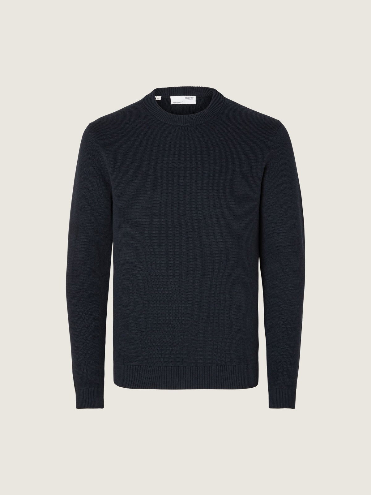 SELECTED - Dane Crewneck Sweater - Sky Captain