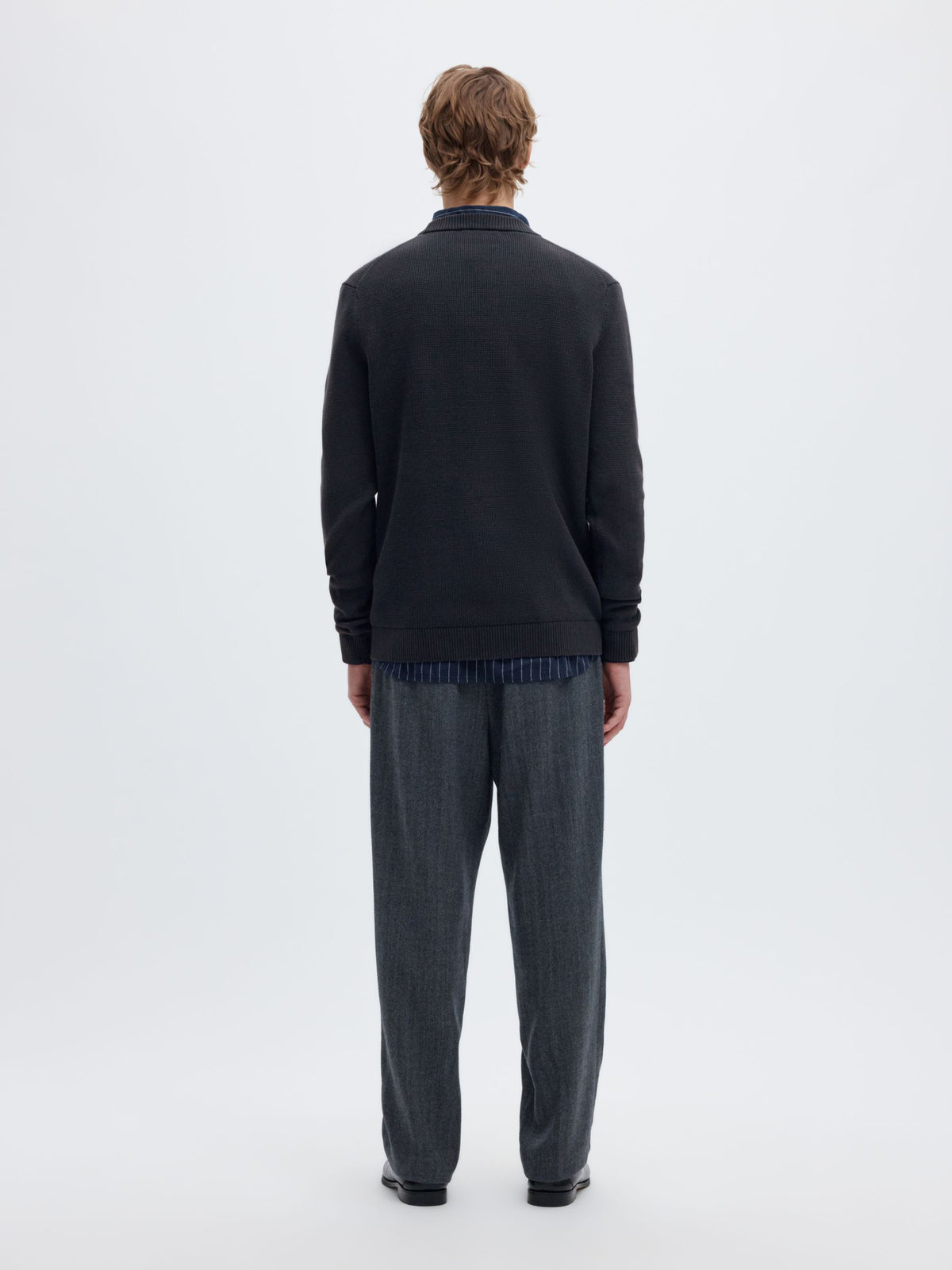 SELECTED - Dane Crewneck Sweater - 