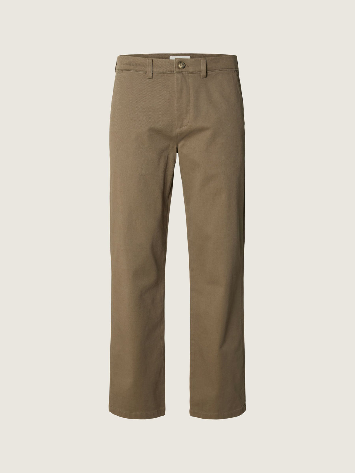 SELECTED - Miles Straight Twill Pants - 