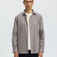 SELECTED - Slim Performance Striped Shirt - 