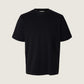 SELECTED - Taj Organic Cotton Shortsleeve T-Shirt - Black