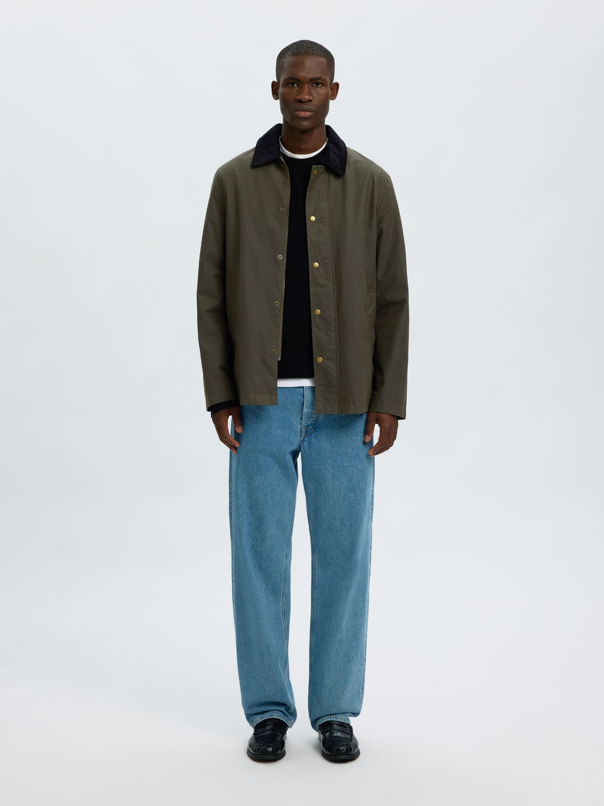 SELECTED - Walter Waxed Cotton 2.0 Jacket - 
