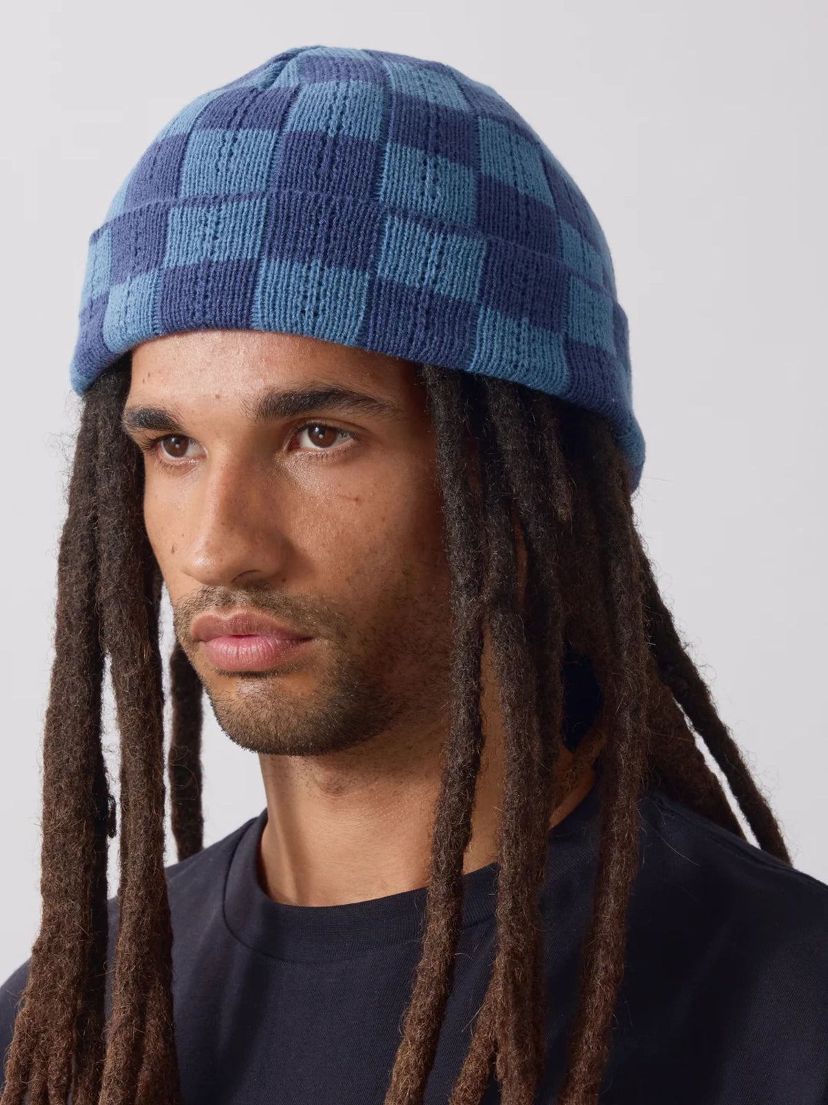 SERVICE WORKS - Chunky Check Beanie - 