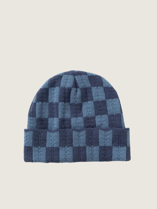 Chunky Check Beanie