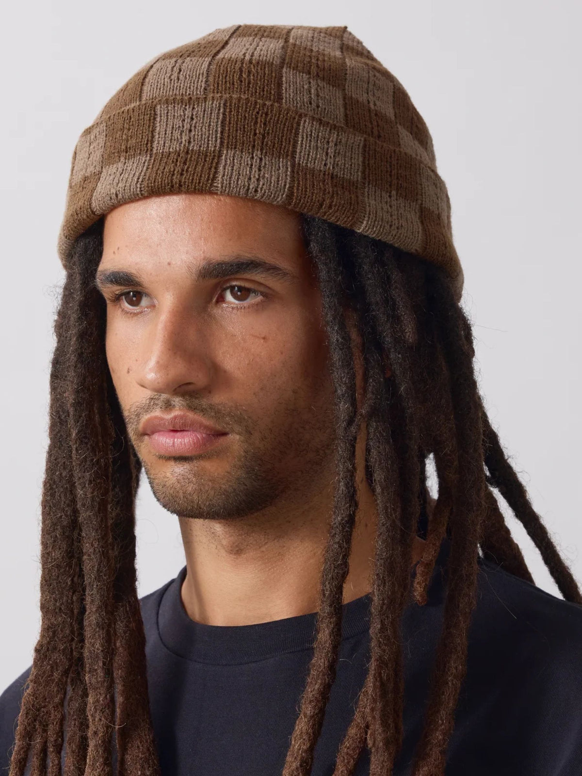 SERVICE WORKS - Chunky Check Beanie - 