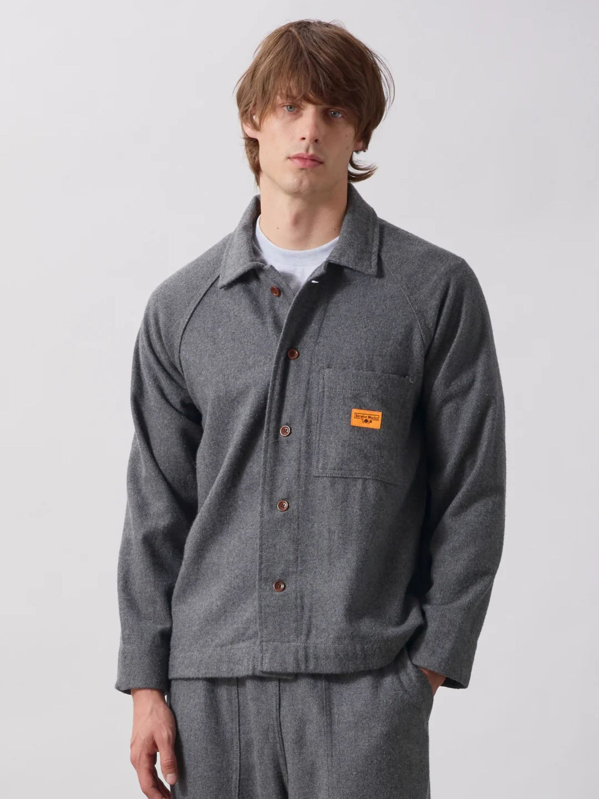 SERVICE WORKS - Flannel FOH Overshirt - 