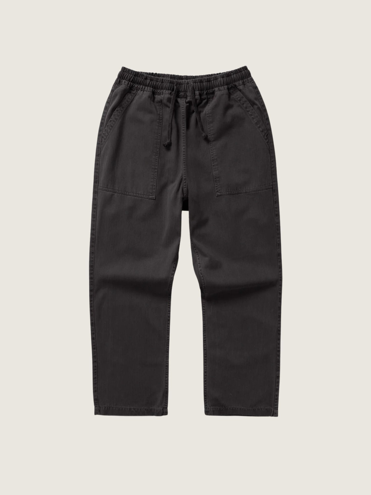 SERVICE WORKS - Pigment Herringbone Chef Pants - Black